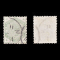 8751: GB SG196 1s Dull green 1884 Sc#107 Mi81 Used C£25