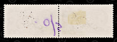 8753: GB SG450 2s6d Brown. Pair. Pefin 1934 Sc#222 Mi186a Used C£80, view 4