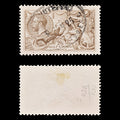8754: GB SG415a 2s6d Pale brown 1918 Sc#179 Mi141IIId Used C£85