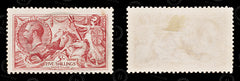 8755: GB SG416 5s Rose Carmine 1919 Sc#180 Mi142IIIc Used C£135, view 2