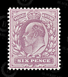 8759: GB SG295 6d Purple 1911 Sc#135e Mi111IIIwa Mint MH C£50, view 3