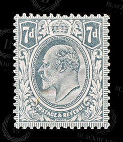 8760: GB SG249 7d Grey black 1910 Sc#145 Mi120Ib Mint MLH C£22, view 3