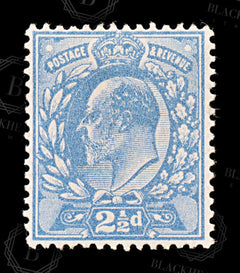 8761: GB SG276 2½d Blue & Bright blue 1911 Sc#131b Mi107IIAc Mint MH C£65, view 3