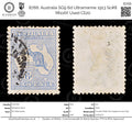 8766: Australia SG9 6d Ultramarine 1913 Sc#8 Mi11IIX Used C£20