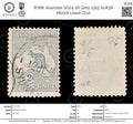 8768: Australia SG24 2d Grey 1915 Sc#38 Mi21IX Used C£12