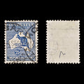 8770: Australia SG36 2½d Deep blue 1917 Sc#46 Mi42XII Used C£10