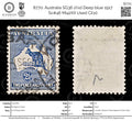8770: Australia SG36 2½d Deep blue 1917 Sc#46 Mi42XII Used C£10
