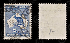 8770: Australia SG36 2½d Deep blue 1917 Sc#46 Mi42XII Used C£10, view 2
