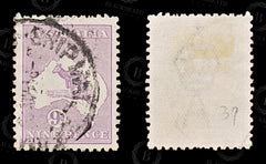 8771: Australia SG39 9d Violet 1916 Sc#50a Mi46XII Used C£11, view 2