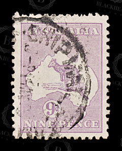 8771: Australia SG39 9d Violet 1916 Sc#50a Mi46XII Used C£11, view 3