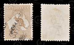 8772: Australia SG41 2s Brown 1916 Sc#52 Mi48XIIa Used C£14, view 2
