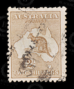 8772: Australia SG41 2s Brown 1916 Sc#52 Mi48XIIa Used C£14, view 3