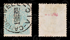8775: Australia SG104 1s4d Turquoise 1928 Sc#76 Mi79XC Used C£26, view 2
