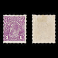 8777: Australia SG57 1d Violet 1922 Sc#22 Mi31XA Mint MH C£9