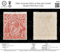 8780: Australia SG63 2d Red 1922 Sc#28 Mi35XA Mint MLH C£19