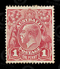 8782: Australia SG21 1d Carmine red 1914 Sc#21 Mi30XAI Filler C£48, view 3