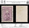 8784: Australia SG177a 10s Deep purple 1948 Mi151Dy Used C£35