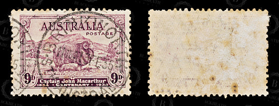 8787: Australia SG150-152 Set of 4 1934 Sc#147-149 Mi123I-125 Used C£55, image 4