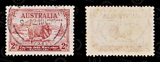 8787: Australia SG150-152 Set of 4 1934 Sc#147-149 Mi123I-125 Used C£55, image 6