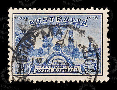 8788: Australia SG161-163 Set of 3 1936 Sc#159-161 Mi134-136 Used C£17, image 8
