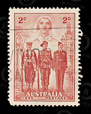 8789: Australia SG196-199 Set of 4 1940 Sc#184-187 Mi156-159 Used C£40, image 7