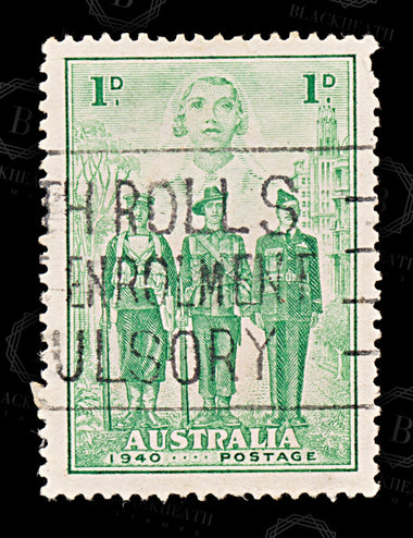8789: Australia SG196-199 Set of 4 1940 Sc#184-187 Mi156-159 Used C£40, image 9