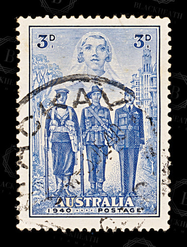 8789: Australia SG196-199 Set of 4 1940 Sc#184-187 Mi156-159 Used C£40, image 13