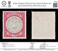 8794: Antigua SG32 1d Grey black & Rose red 1903 Sc#22 Mi17x Mint MLH C£15
