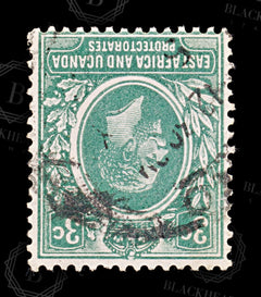 8819: East Africa & Uganda SG45w 3c Wmk Inv. No Catalogue Value 1912 Used, view 3