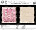 8822: New Zealand SGF150 6s Carmine rose 1931 Sc#AR51 MiST33 Used C£21
