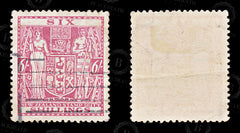 8822: New Zealand SGF150 6s Carmine rose 1931 Sc#AR51 MiST33 Used C£21, view 2