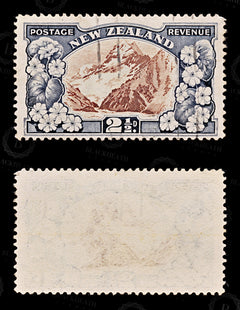 8824: New Zealand SG560b 2½d Chocolate & Slate 1935 Sc#189a Mi193C Used C£24, view 2
