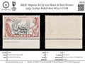 8828: Nigeria SG79 10s Black & Red Brown 1953 Sc#90 Mi82 Mint MVLH C£28