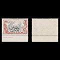 8828: Nigeria SG79 10s Black & Red Brown 1953 Sc#90 Mi82 Mint MVLH C£28
