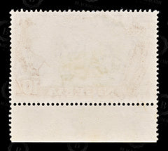 8828: Nigeria SG79 10s Black & Red Brown 1953 Sc#90 Mi82 Mint MVLH C£28, view 4