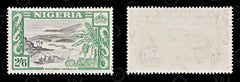 8829: Nigeria SG77 2s6d Green & Black 1953 Sc#88 Mi80 Mint MVLH C£20, view 2