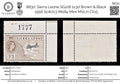8830: Sierra Leone SG218 1s3d Brown & Black 1956 Sc#203 Mi184 Mint MVLH C£15