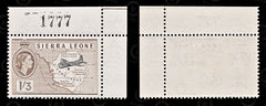 8830: Sierra Leone SG218 1s3d Brown & Black 1956 Sc#203 Mi184 Mint MVLH C£15, view 2