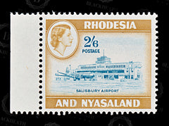 8832: Rhodesia & Nyasaland SG28 2s6d Blue & Brown 1959 Sc#168 Mi30 Mint MNH C£15, view 3