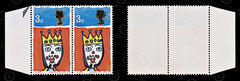 8844: GB SG713c 3d Missing T 1966 Mint MNH C£25, view 2