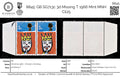 8845: GB SG713c 3d Missing T 1966 Mint MNH C£25