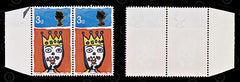 8845: GB SG713c 3d Missing T 1966 Mint MNH C£25, view 2