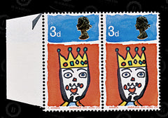 8846: GB SG713c 3d Missing T 1966 Mint MNH C£25, view 3