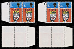 8848: GB SG713c-713p 3d Missing T. Phos & Ord 1966 Mint MNH C£70, view 2
