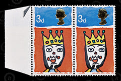 8848: GB SG713c-713p 3d Missing T. Phos & Ord 1966 Mint MNH C£70, view 5