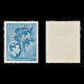 8852: Seychelles SG138a 9c Grey blue 1941 Sc#131a Mint MLH C£38