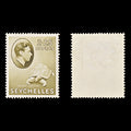8857: Seychelles SG148a 2.25R Olive brown 1942 Sc#147 Mi144 Mint MH C£35