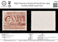 8858: Mauritius SG305 5R Red Brown 1954 Sc#264 Mi256 Used C£12