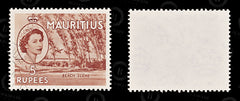 8858: Mauritius SG305 5R Red Brown 1954 Sc#264 Mi256 Used C£12, view 2