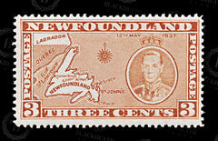 8864: Newfoundland SG258 3c Orange brown 1937 Sc#234 Mi222IA Mint MLH C£38, view 3